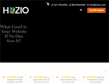 Tablet Screenshot of hozio.com